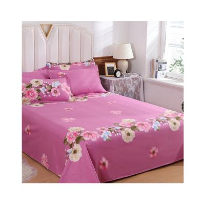 China 160*230cm home twill weave reactive print cashmere cotton bed sheets wholesale for sale