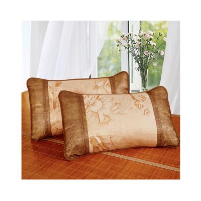 China Hotel Customized Most Popular Summer 45*72cm Satin Ice Silk Pillow Case for sale