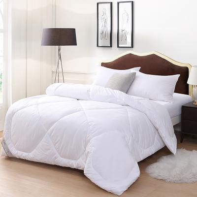 China Luxury Comforter Core Hilton Anti-mite Feather Comforter Core Household Bedding Pure Cotton Silk Home Plug-in for sale