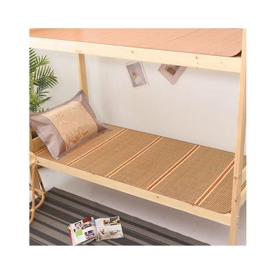 China Factory 120*190cm China Summer Home Weave Sleep Cooling Bamboo Bed Mat For School for sale