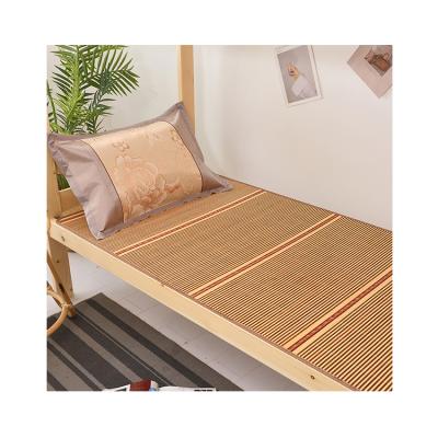 China Best Price 80*190cm High Quality Bamboo Home Bed Sleep Mat For School Summer for sale