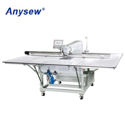 China Garment Shops PA8200-12080 Anysew Brand Model Fully Automatic Oil Free Caliper Sewing Machine With Screw Drive for sale