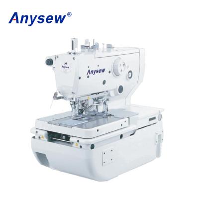 China Garment shops direct drive AS9820 electric eyelet machine button holing machine eyelet sewing machine for jeans for sale