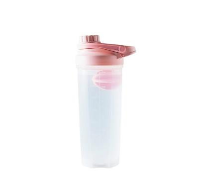 China Sustainable Empty Protein Gym Sports Plastic Shaker Bottle for sale