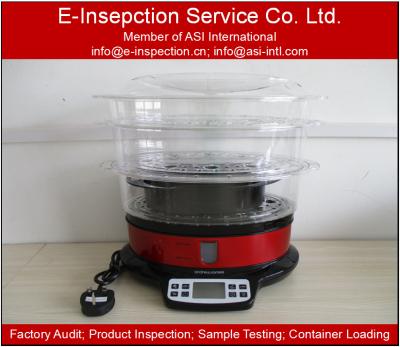 China Shenzhen Third Party Final Inspection Quality Control Food Steam Inspection Service In China E-inspection for sale