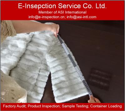 China China softgoods garment textile fabric product inspection product quality control service e-inspection for sale