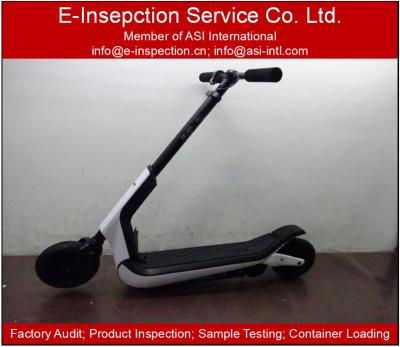 China China Shenzhen E-Scooter Shipping Inspection Service Pre Inspection for sale