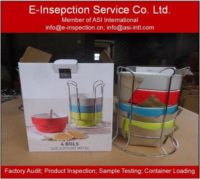 China Hunan Ceramic Quality Control Third Party Pre Shipment Inspection Service For Amazon In China E-inspection for sale