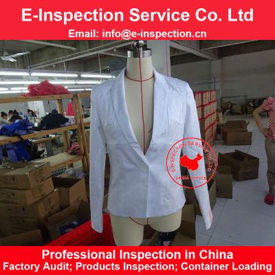 China China Third Party Garment Textile Fabric Service Inspection Product Pendant Final Random Pre Shipment Inspection Service E-inspection for sale