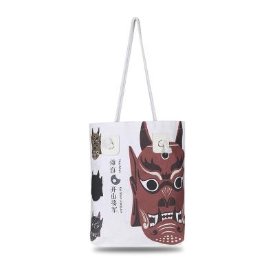 China Factory wholesale joy minimalist all happiness sugar bag canvas hand-painted bag tanning activity handbag shopping for sale