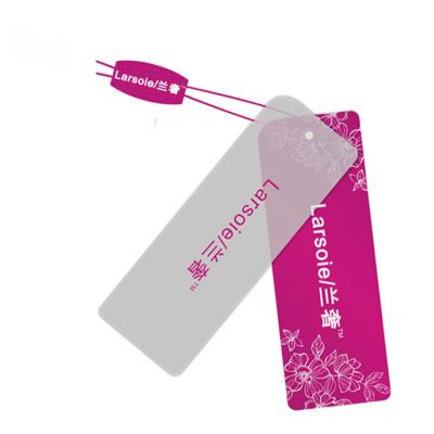 China Viable Wholesale Custom Paper Logo Swing Hang Tag For Apparel for sale