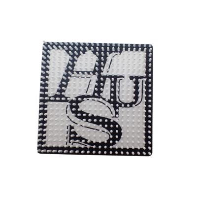 China Soft 3D Patch Custom Rubber Clothing Label For Trademark Garment Pants Accessories for sale