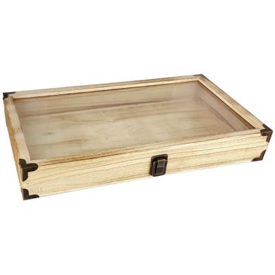 China Viable Supplier Cheap Wooden Jewelry Display Box Jewelry Tray Wooden Jewelry Storage Box for sale