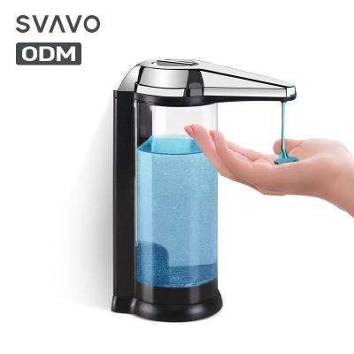 China Foam Soap Dispenser Supply 500ml Large Capacity ABS Touch Free Desktop Wall Mounted Hands Free Soap Dispenser for sale