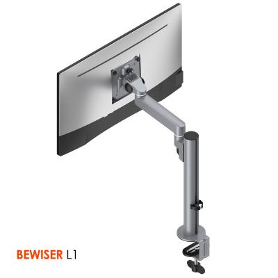 China Flexible LCD Mount LCD Display Arm Mount LCD Desktop Mount Holder (BEWISER L1) for sale