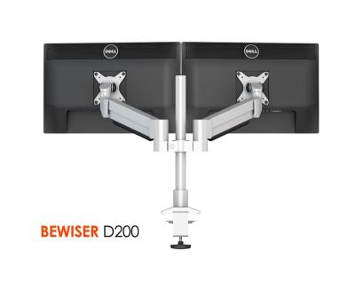 China Dual Computer Desk LCD Monitor Stand Monitor Arm (BEWISER D200) for sale