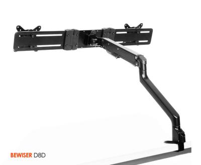 China Mounted on Single Monitor Bracket Dual Cross Bar for LCD Monitor Support Arm for sale