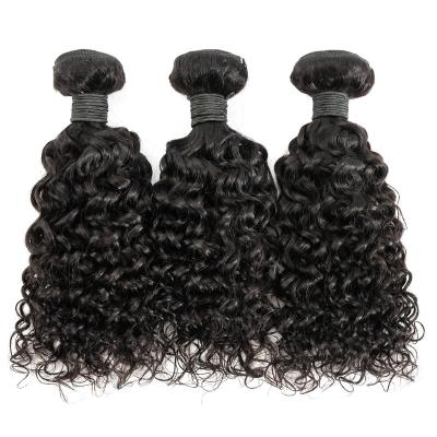 China 100% Brazilian Raw Virgin Hair Bundles. 10a water wave ailgned by cuticle hiar weaves, hair bundles wholesalers A-HB-WW-14-Natural-0-48 for sale