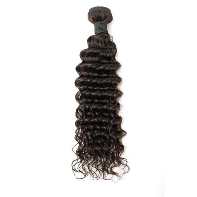 China Aleesha Raw Virgin Remy Hair Weaves Hair,Unprocessed Deep Wave Hair Wholesale,Cuticle Aligned Brazilian Hair Bundles A-HB-DW-18-Natural-0-38 for sale