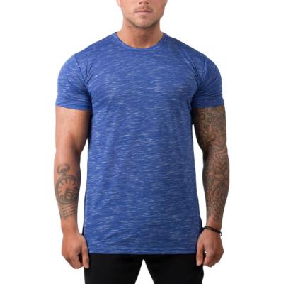 China Anti-Wrinkle Dryfit Muscle Fit Custom Transfer T-shirt Custom Brand Rhinestone Tshirts Custom Brand Designer Baseball Gold Tee Men's T-Shirt for sale