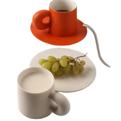 China Top Selling Viable On Amazon Mugs Coffee Mug Ceramic Coffee Mug Set Ceramic Coffee Cup With Saucer Ceramic for sale