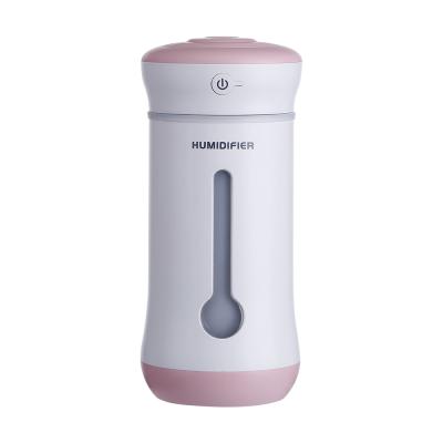 China Car Wholesale 300Ml Usb Carry Fan Car Office Air Humidifier for sale