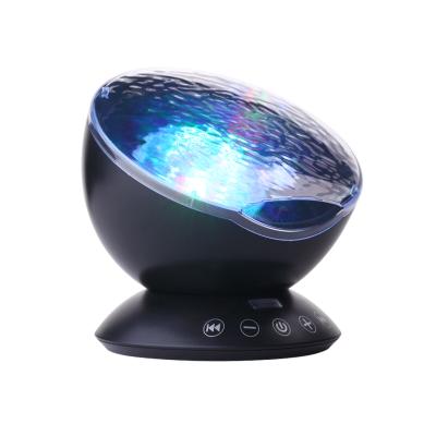 China Colorful Night Warm Light LED Projection Decoration Decoration Hotel Lamp for sale