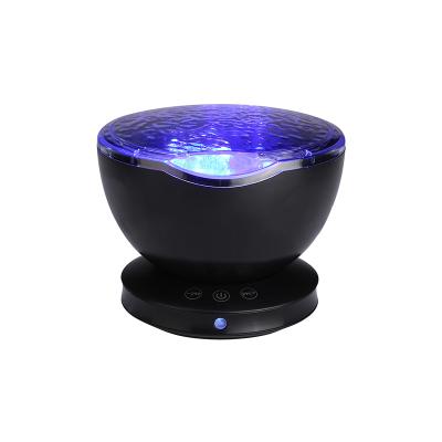 China New Colorful Projection Decoration Lamp Night Light Aid Hypnotic Ocean Projector for sale