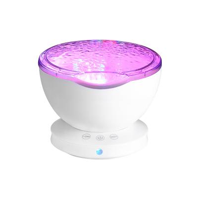 China Hot Selling Cheap Colorful USB Charging Led Light USB Ocean Indoor Projection Lamp for sale