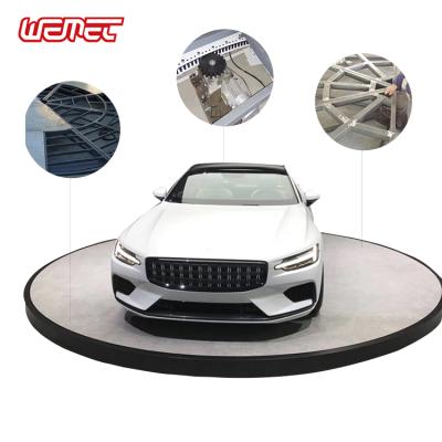 China Car Plate Steel /Stainless Steel /Stainless Steel Turntables For Parking Garage Home Car Turntable For Sale Wemet Customization for sale