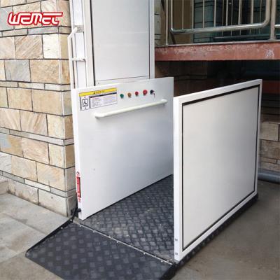 China For the disabled elder and other people who need it WEMET 1m wheelchair lift home lifts outside wheelchair lift for disabled for sale