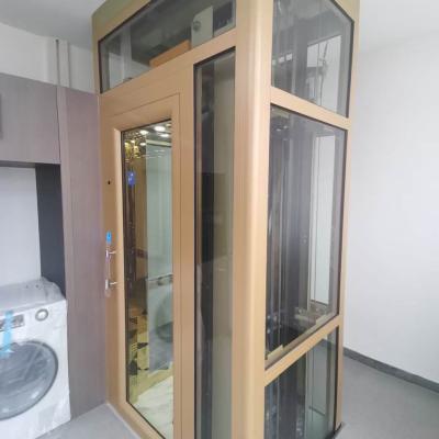 China Cheap modern home lift villa lift 2 person home elevator for personal use for sale