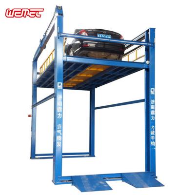 China Home use Wemet lift4 automatic posts hydraulic car lift for home for sale