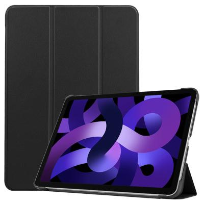 China iPad air4 air5 10.9 Auto Wake Up Triple Hard PC Sleep Cover Back Cover Flip Tablet Case Pu Leather For iPad air 4 air5 10.9 inch Tablet Cover for sale