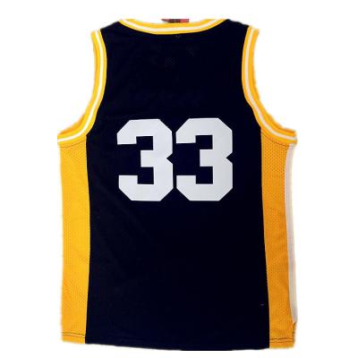 China 2021 Latest Design Training Wear Mesh Embroidery Basketball Jersey Antibacterial for sale