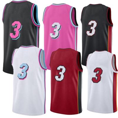 China Latest Breathable Sublimation Custom Mens Embroidered Retro Fashion Basketball Tank Top for sale