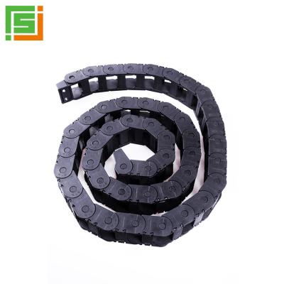 China Plastic Drag Chain Plastic Conveyor Chain Factory CNC Drag Cable Open Pull Chain for sale