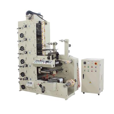 China Printing Shops 5 Color Flexo Printing Machine With Aire UV for sale