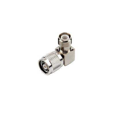 China Good Quality Male Connector Jack Right Angle Center To RP TNC Female Jack RF RP-TNC Right Angle Adapter for sale