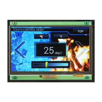 China Noritake GT VP Series 800 x 480 TFT Color LCD Display with Cap Touch Interface for sale