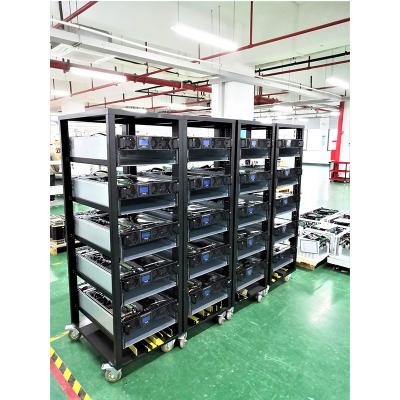 China La unidad ininterrumpida modular de la fuente de alimentación del PF 0,9, estante del control 6U 10kva de DSP monta sube en venta