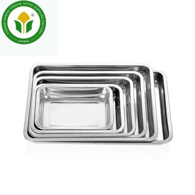 China Stainless Steel Viable Oven Kitchen Tray Set Mold Baking Griddle for sale