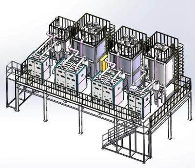 Κίνα Stainless Steel Plastic Dehumidifying Dryer -40 OC Dew Point Automatic Operation Mode προς πώληση