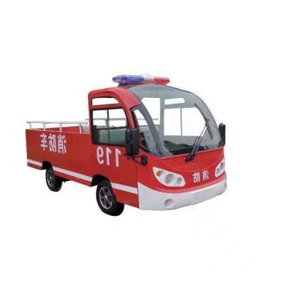 China 2 passengers kids experience electric fire truck fire fighting truck for sale 3860*1500*2100mm for sale