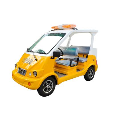 China 4 seats or 5 seats electric police patrol car with cargo box for sale 5 for sale