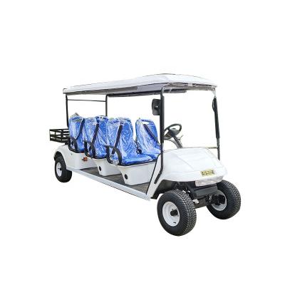 China 6 passenger electric company golf car with high quality 4000*12001930mm for sale