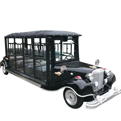 China Best Price 12 Seats Vintage Leather Electric Car Classic Car Off Road Vehicle Golf Carts for sale