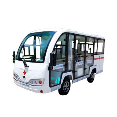 China Hot sale 5 people fully enclosed electric hospital ambulance car HK-GDA11-GD11AT3 for sale