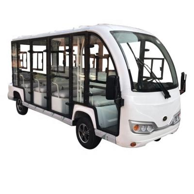 China 11 Seater Fully Enclosed Electric Sightseeing Bus With High Quality HK-GDA11-GD11AT1 for sale