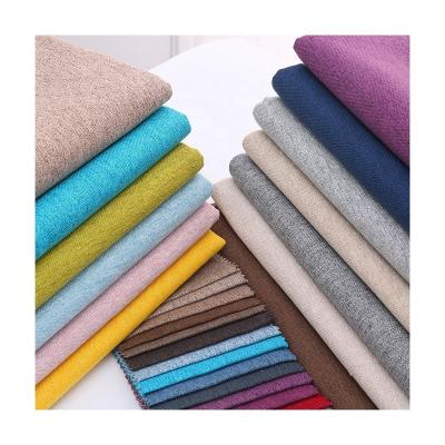 China Hot Sale China Cheap Textile Upholstery Breathable Imitated Beds Polyester Sofa Cover Home Deco Fabric Faux Look Linen Fabric for sale